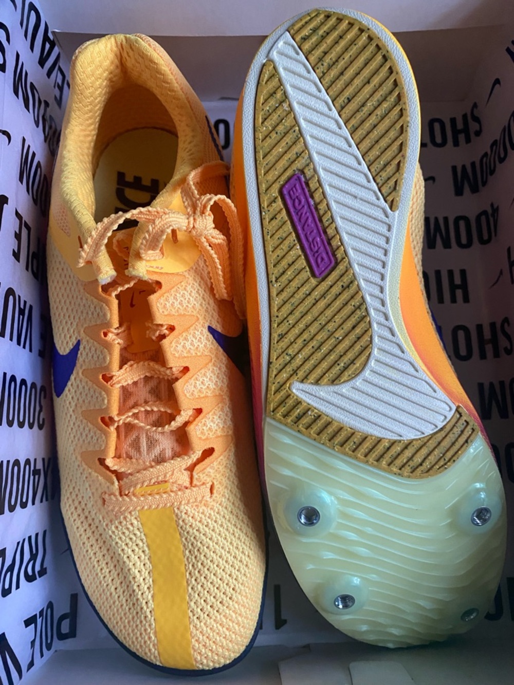Nike Zoom Rival Distance Running Shoes NIB - Picture 2 of 6